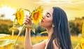 Entre Girassóis de A Beleza de Isadora