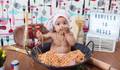 Kamilla 10 meses de Ensaio com Macarrão