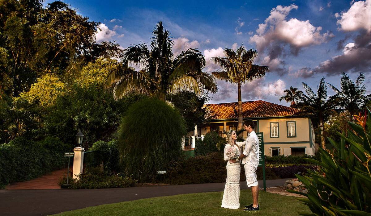 Jardim Botânico Plantarum de Ensaio Pré Wedding