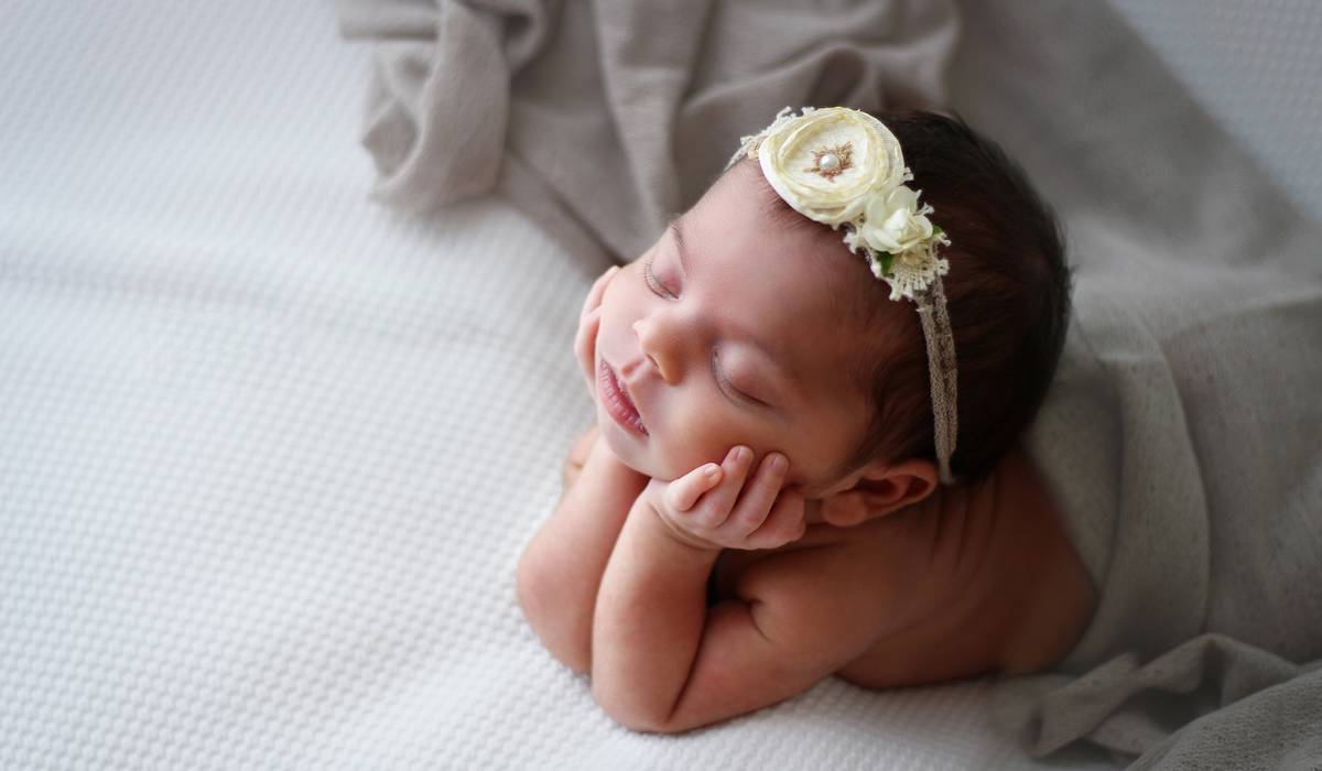 Anna Clara de 12 dias