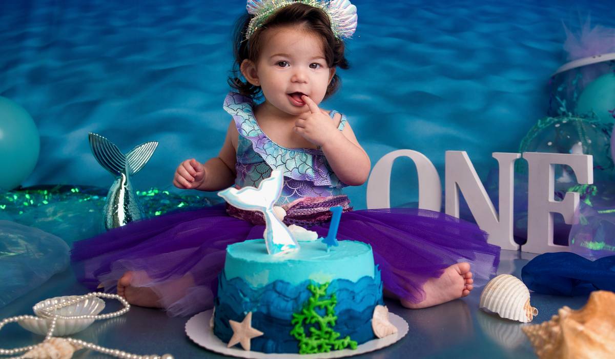 Ensaio Smash the Cake de 