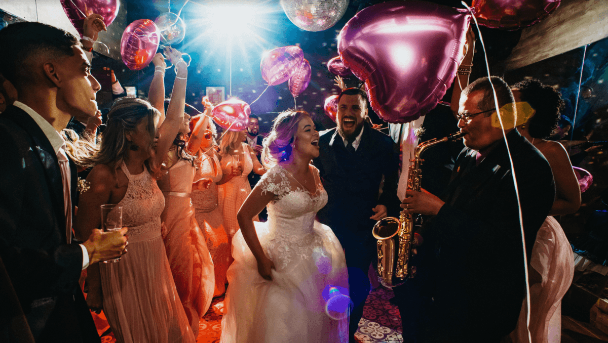 recepção de noivos em casamento no rio de janeiro