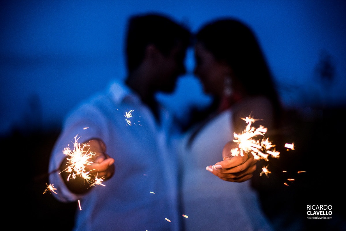 foto criativa de ensaio de casal