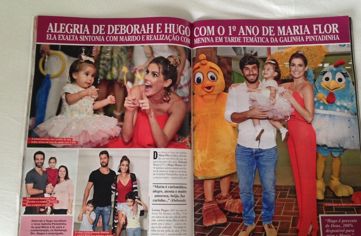 Imagem capa - O primeiro ano da Maria Flor na revistas Caras! por Thalita Castanha