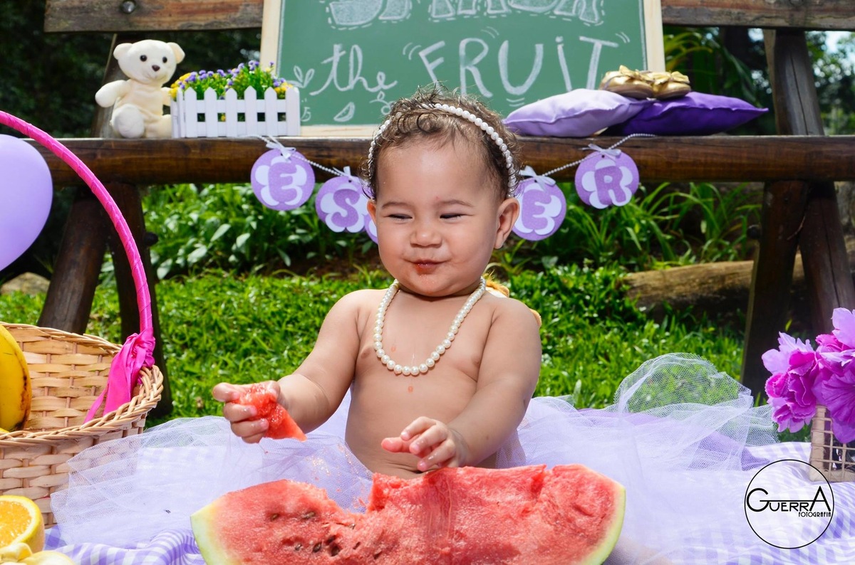 Imagem capa - Smash the Fruit - Esther - 1 aninho - Guerra Fotografia - Petrópolis por Guerra Fotografia