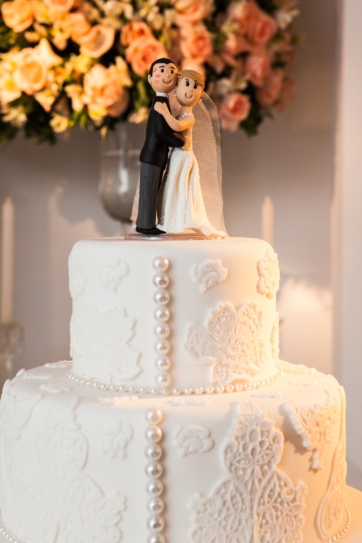 bonecos do topo do bolo dos noivos