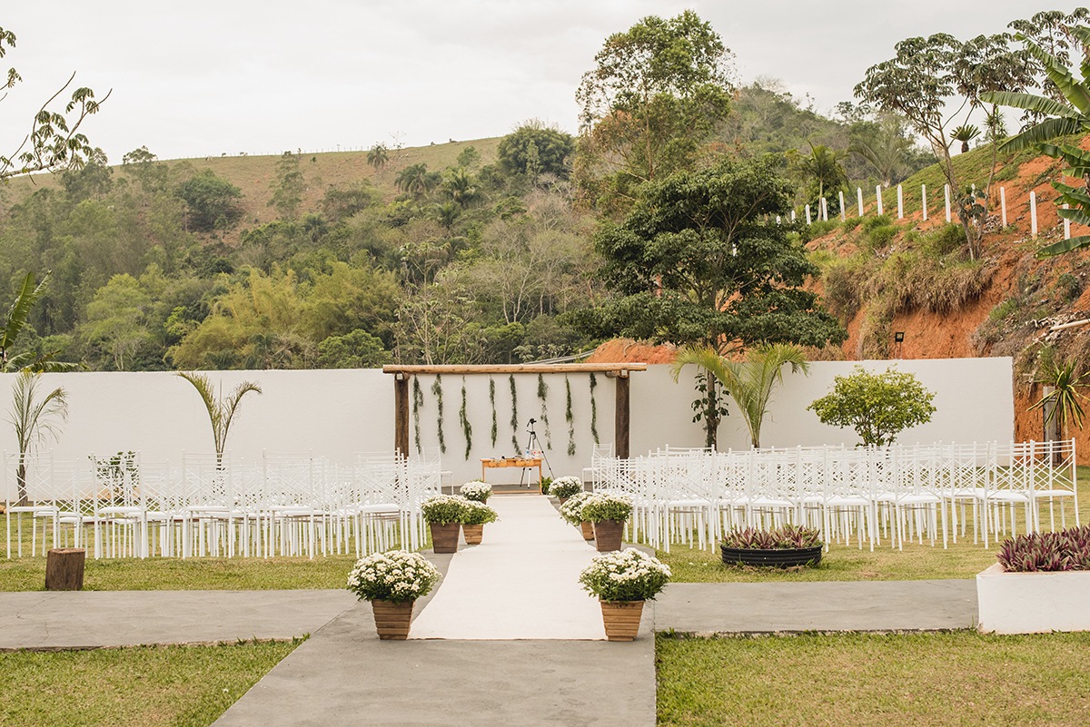 casamento ao ar livre