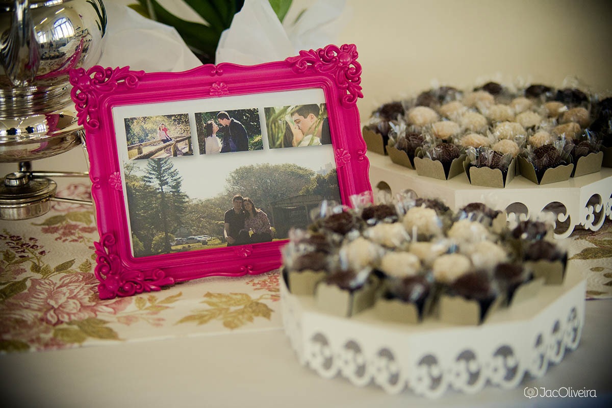 fotos na mesa de doce casamento