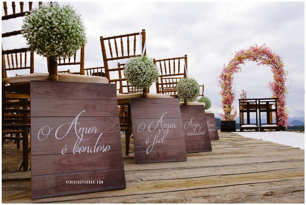 decoração para casamento ao ar livre no vila relicario