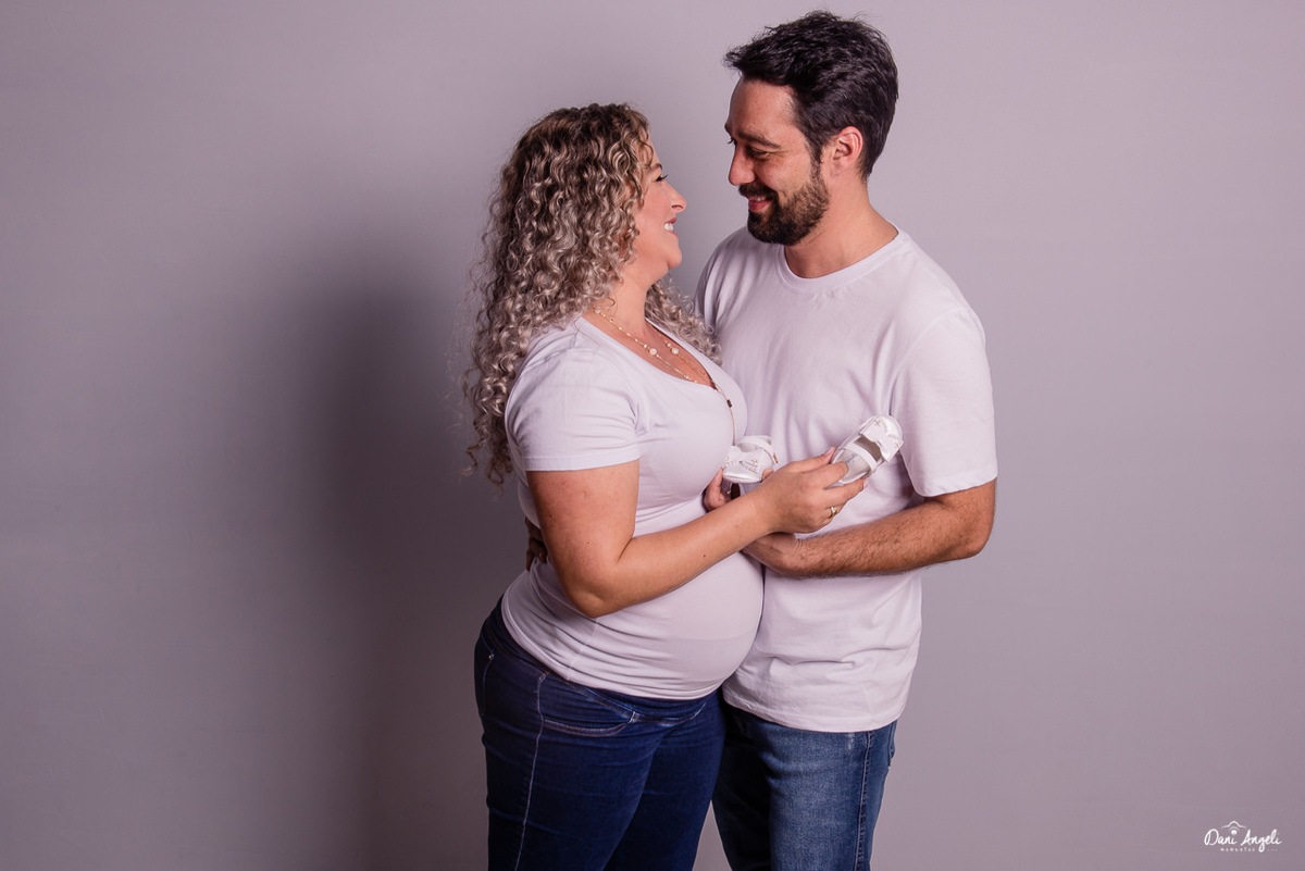 Ensaio Gestante Estúdio