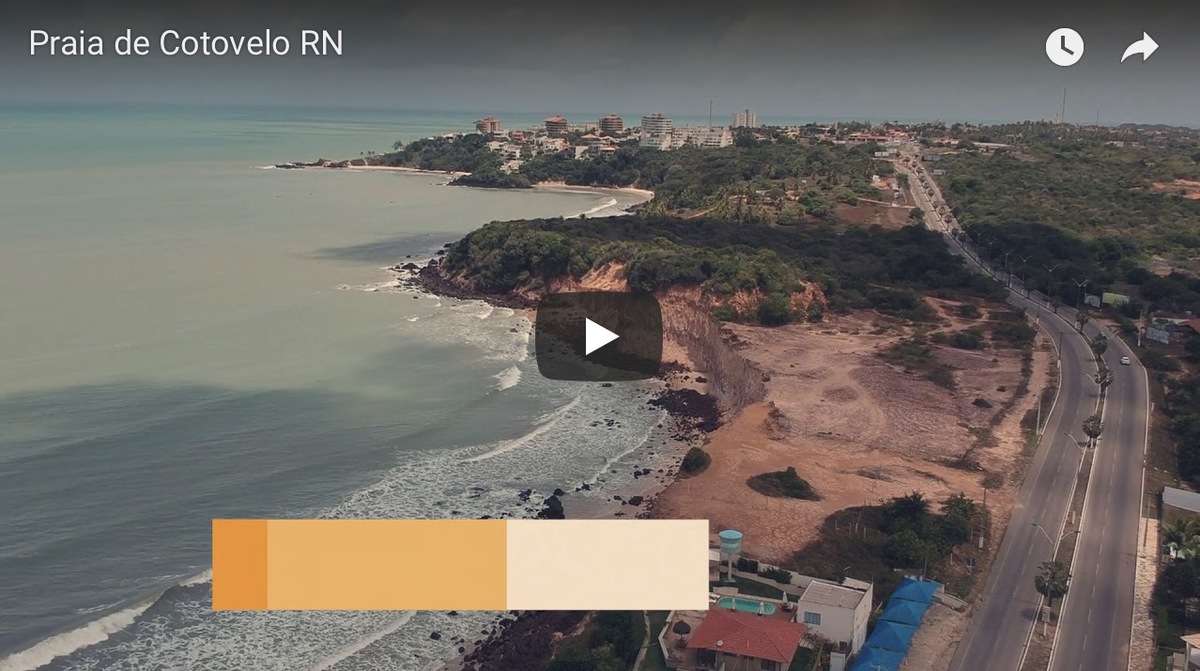 Imagem capa - Fui de Drone, e você precisa conhecer: Praia de Cotovelo RN por Junior Barreto