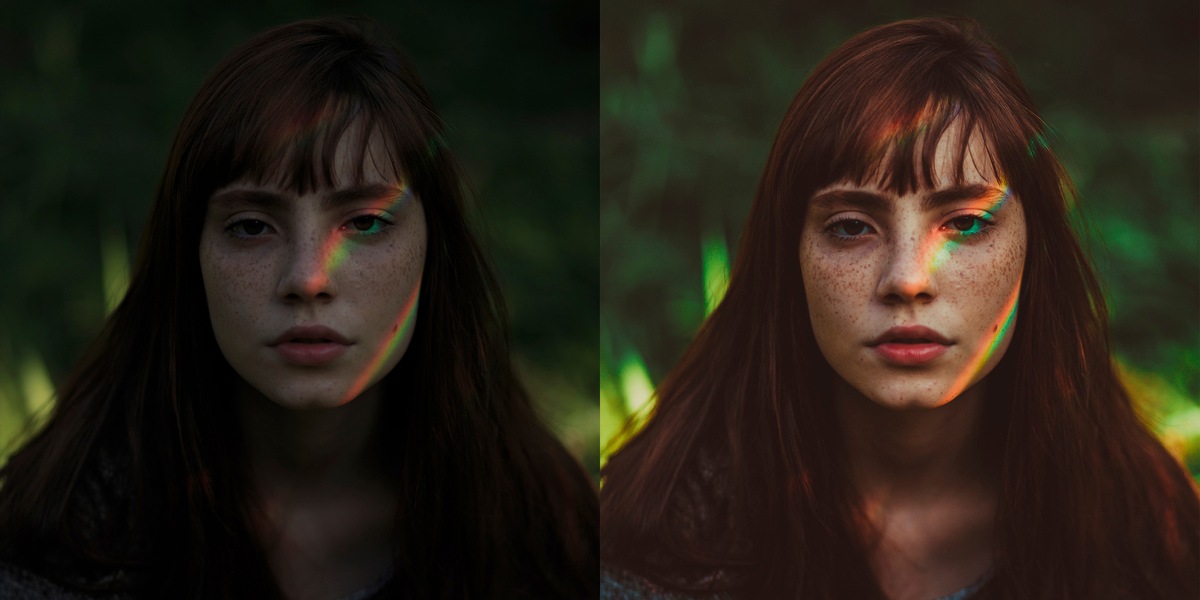 ANTES / DEPOIS - 08 - COLORFUL FOX