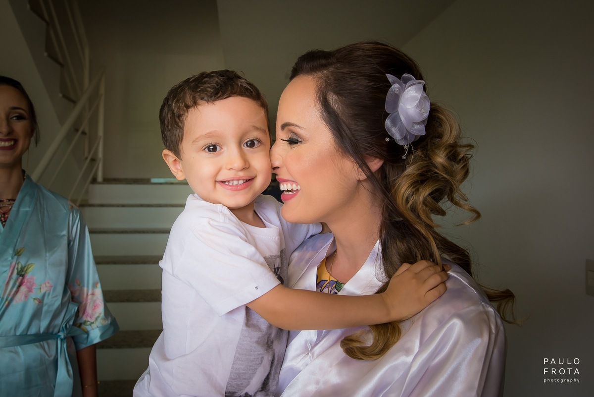 making of, noiva com o pajem