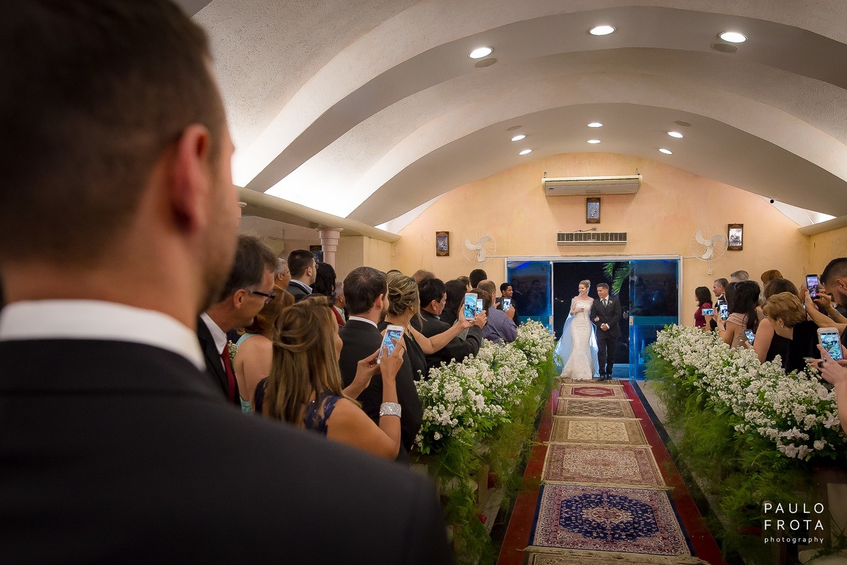 fotógrafia de casamento em macaé - entrada da noiva