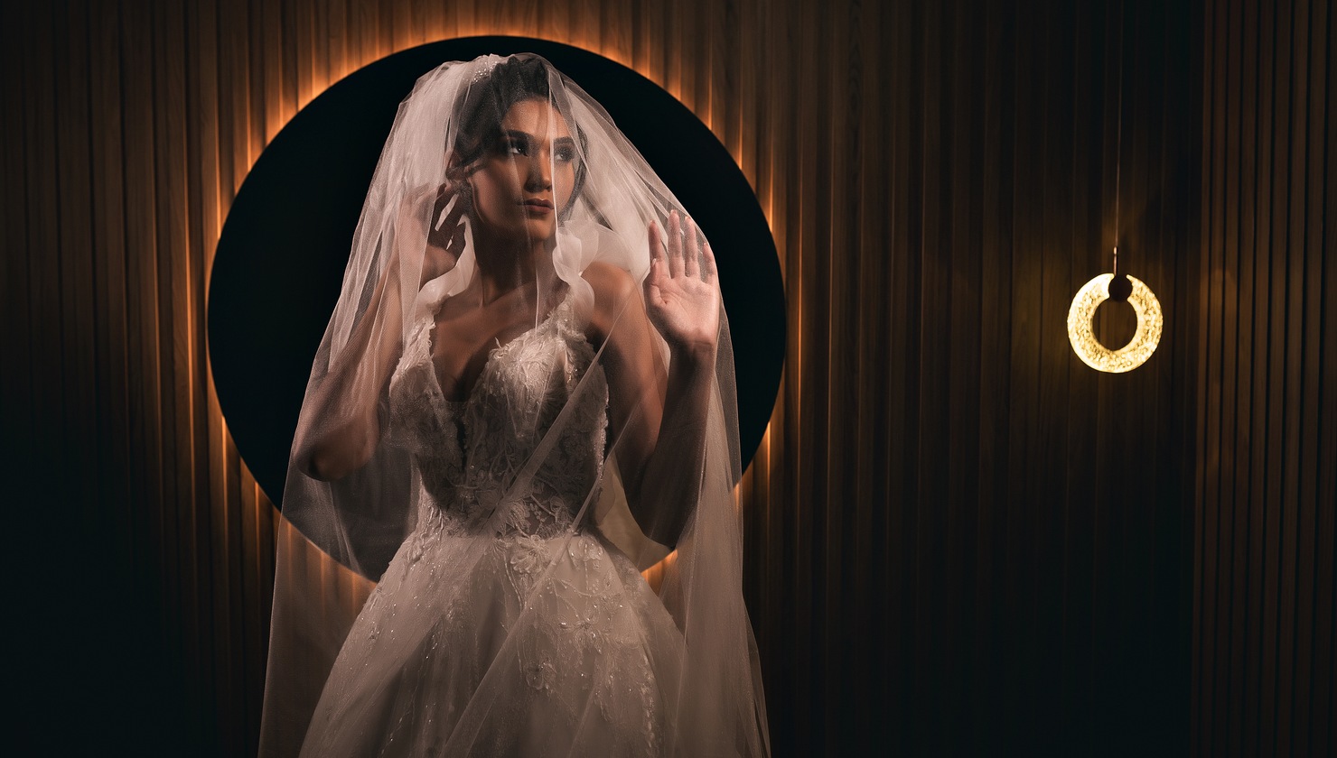 Noivos em casamento fotografado pelo Estúdio Victor Pimentel