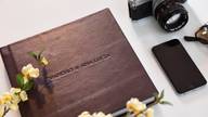 Album de Casamento COURO de Evandro + Ana Lucia