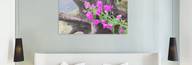 Quadro de Flores para Decoração de Flores e Madeira