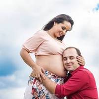 Júnia e Daniel (Papais do Benjamin - ensaio de gestação)