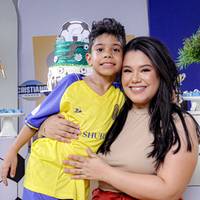 Kércia mãe do Theo