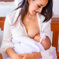 Lavínia, mamãe da Manuela