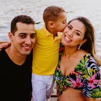 Kércia + Wesley + João Kesley