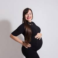 Thainá, mãe do Bento