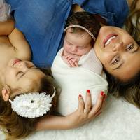 Suelen, mãe da Beatriz e Marina