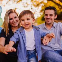 Família Michelle, Rafael e Augusto