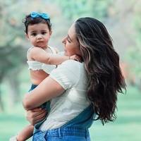 Marilia, mãe da Analu