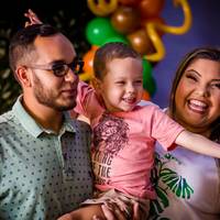 Isabelle e família  (3anos do Benício)