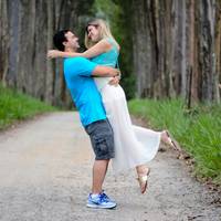 Danielle Turibio e Eduardo