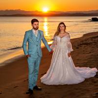 Andressa e João Vitor