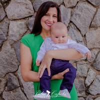 Karina, mãe do Pedro