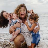 Mônica, Mário, Elisa e Marina