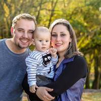 Cristiano, Mônica e Gabriel