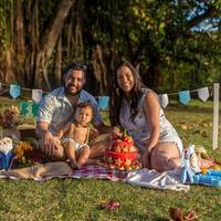 João Lucas, Fabiana e João Vitor Martins
