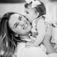 Fabiana e família