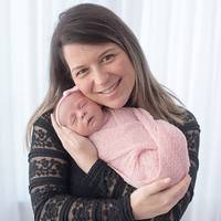 Catarina, mamãe da Valentina