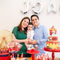 Fernanda, Felipe e João