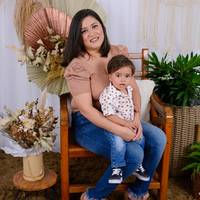 Karla, mamãe do Joaquim