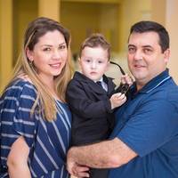 Isabela, Danilo e João Gabriel