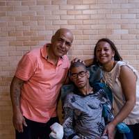 Everson, Fátima e Lucas