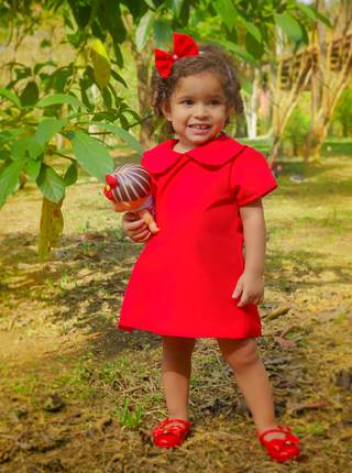 Infantil de Ensaio no Parque com a Alice