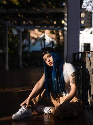 Ensaio Feminino Externo de Pam