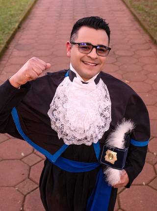 Formatura de Formatura dGabriel, formou-se em Administração!