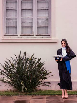 Formatura de Formatura da Stephanie, formou-se em Psicologia!