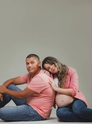 Gestante estúdio  de Ensaio Gestante Estúdio - gestante Cintya