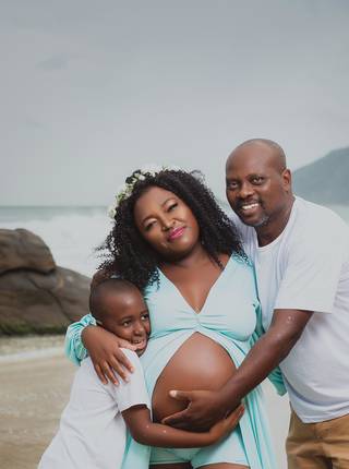 Gestante Externo  de Ensaio de Gestante - Ensaio de Gestante Praia de Grumari, RJ -Gestante Mariana