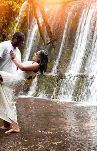 Ensaio de Casal de Graziele e Wallace