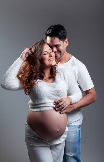 Gestantes de Jessica e Leo - A espera de Liv